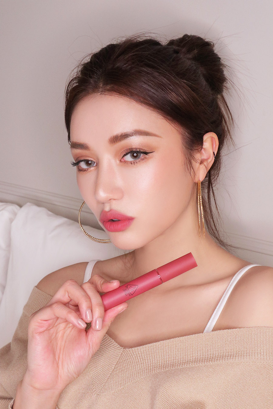 3CE Velvet Lip Tint #Pink Break 2