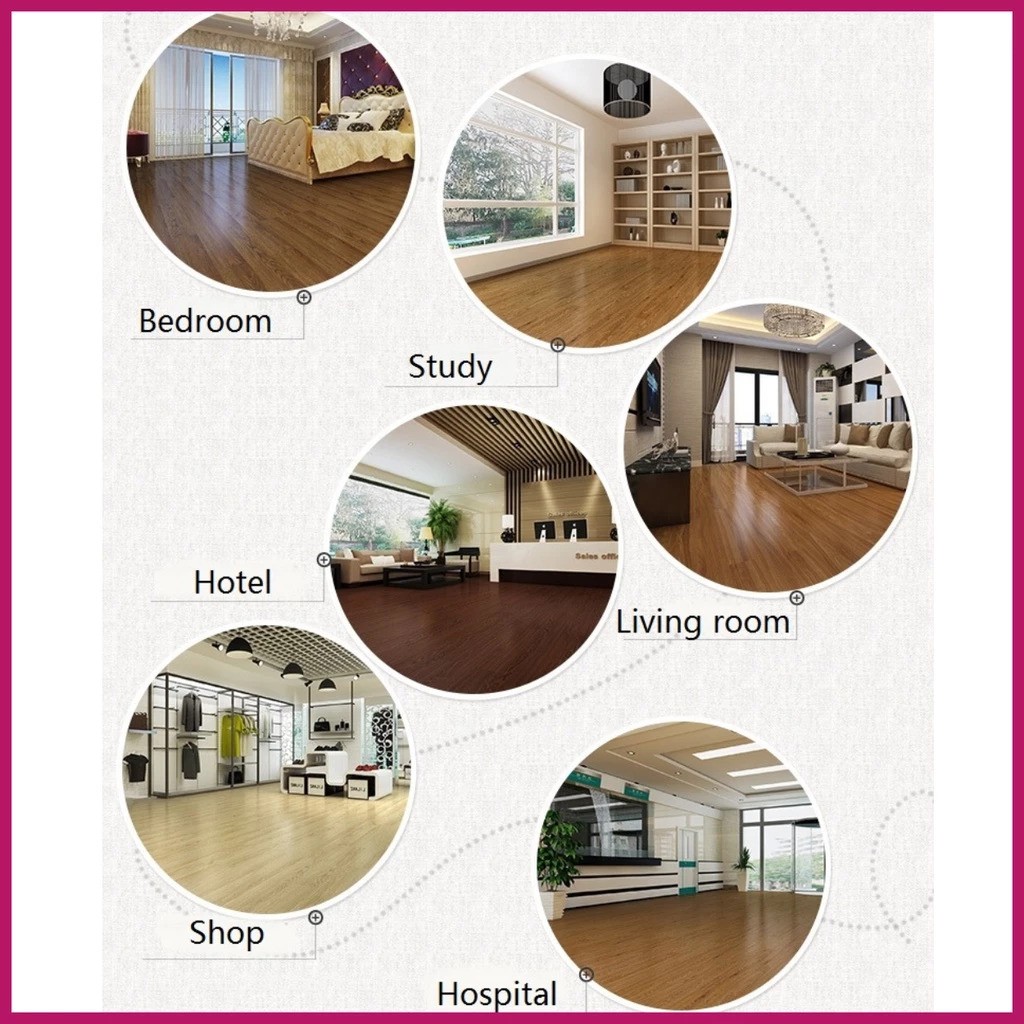  D.I.D Vinyl Lantai Stiker PVC 1,5mm DID-001