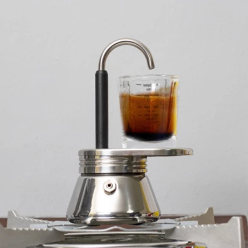 Conalli Conalli 1 Cup Mokapot Strano Stainless