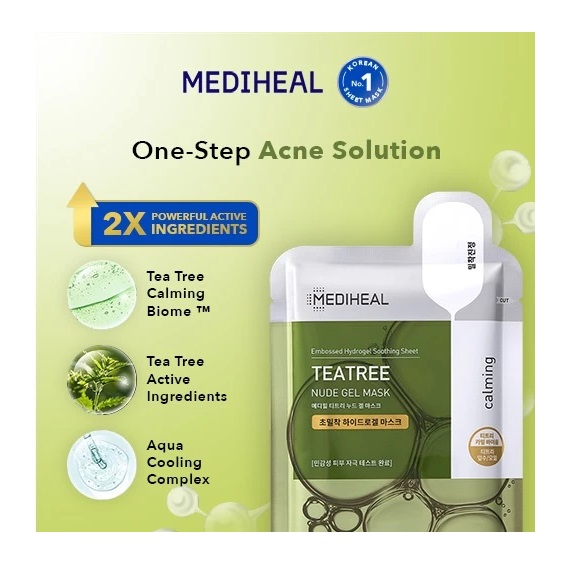 L&P Cosmetic MEDIHEAL Teatree Nude Gel Mask