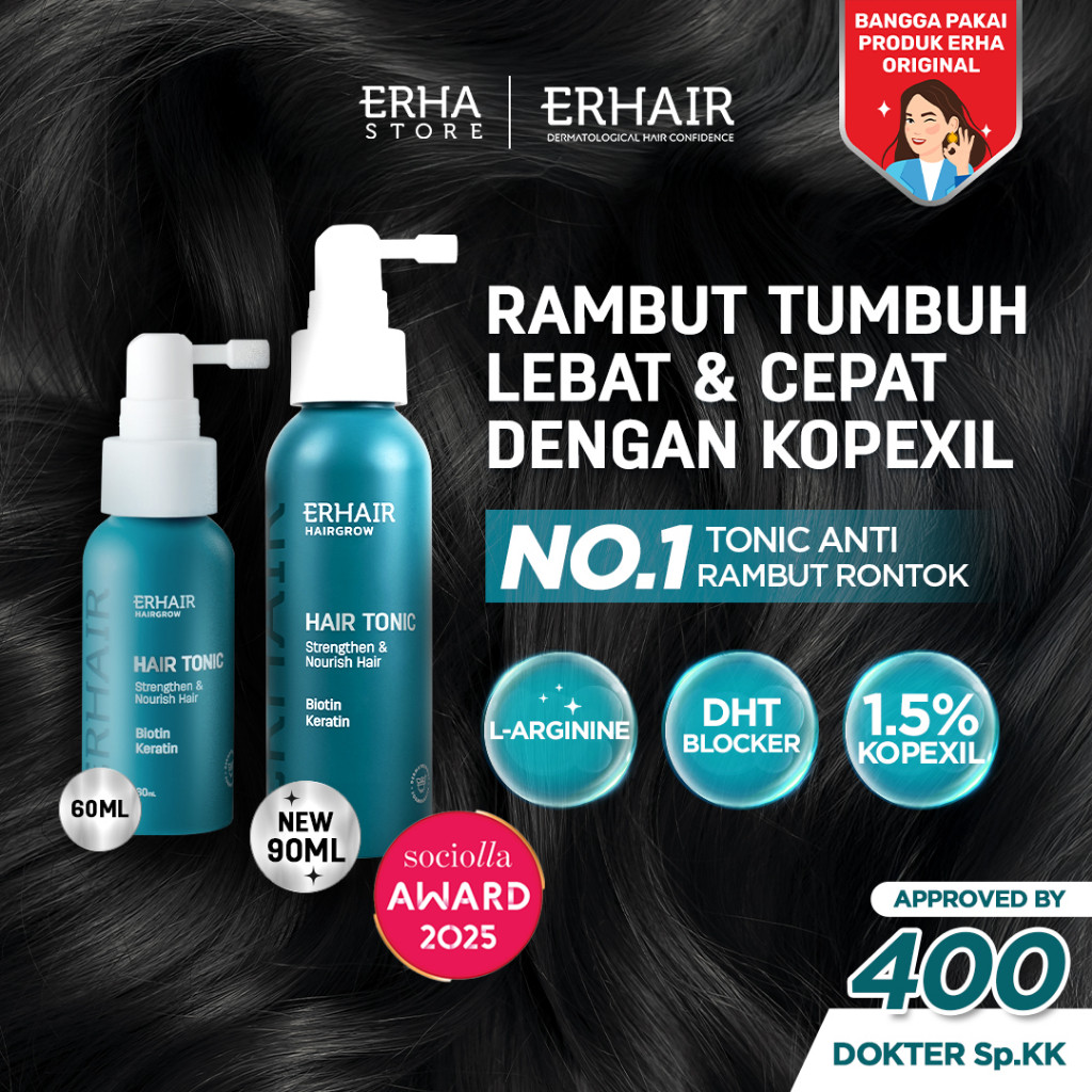 ERHA Clinic Indonesia Erhair HairGrow Tonic