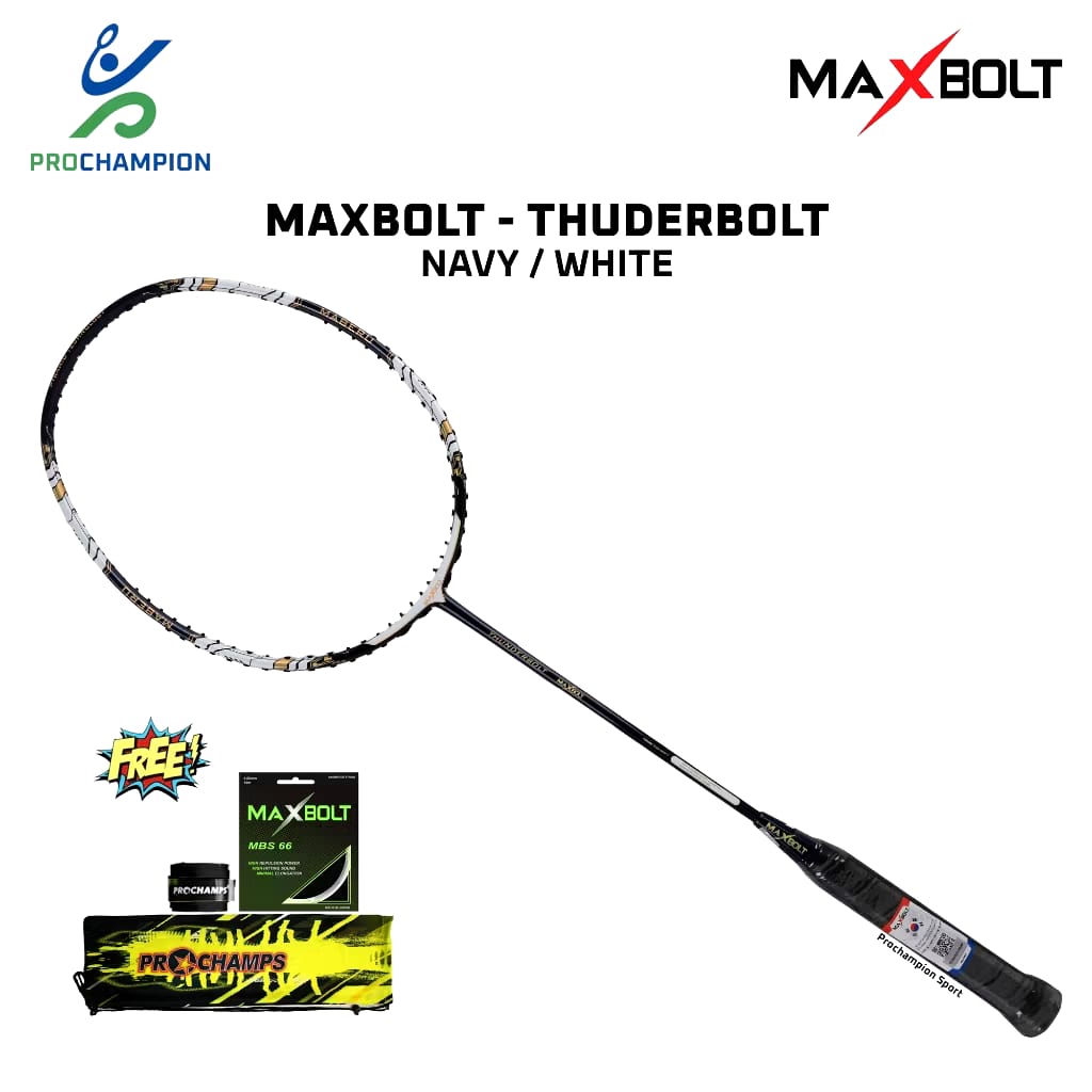 Maxbolt Raket Badminton Maxbolt Thunderbolt