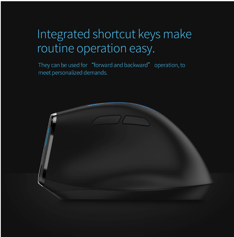 Zelotes Vertical Optical Mouse 2