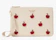 Kate Spade Apple Toss Flocked Pouch Wristlet 1