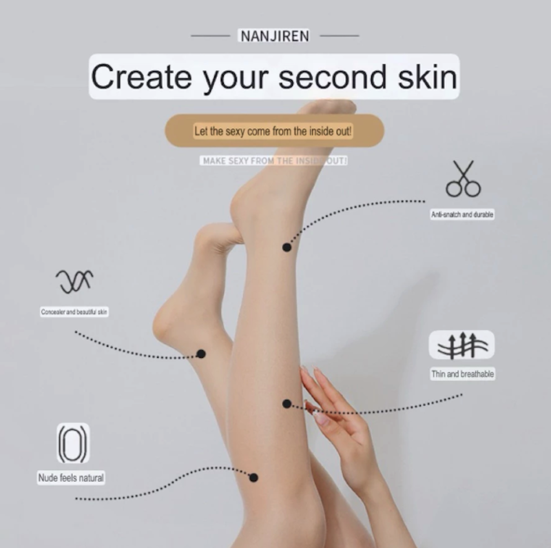 Smoof Seamless Transparent Pantyhose