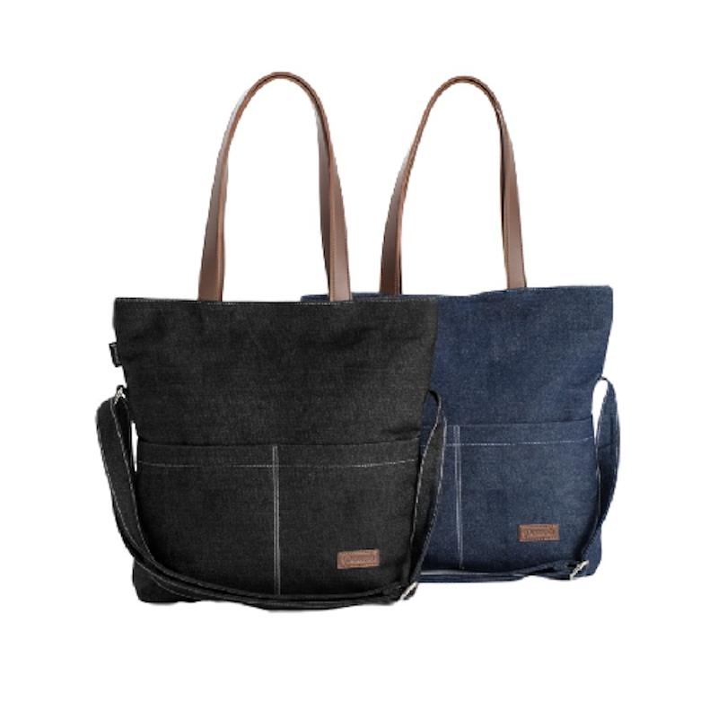 Tote Bag Tas Selempang Bahan Jeans 1