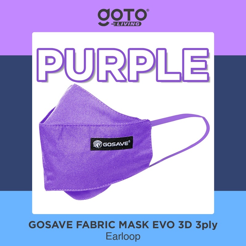 Gosave Fabric Mask EVO 3D 3ply