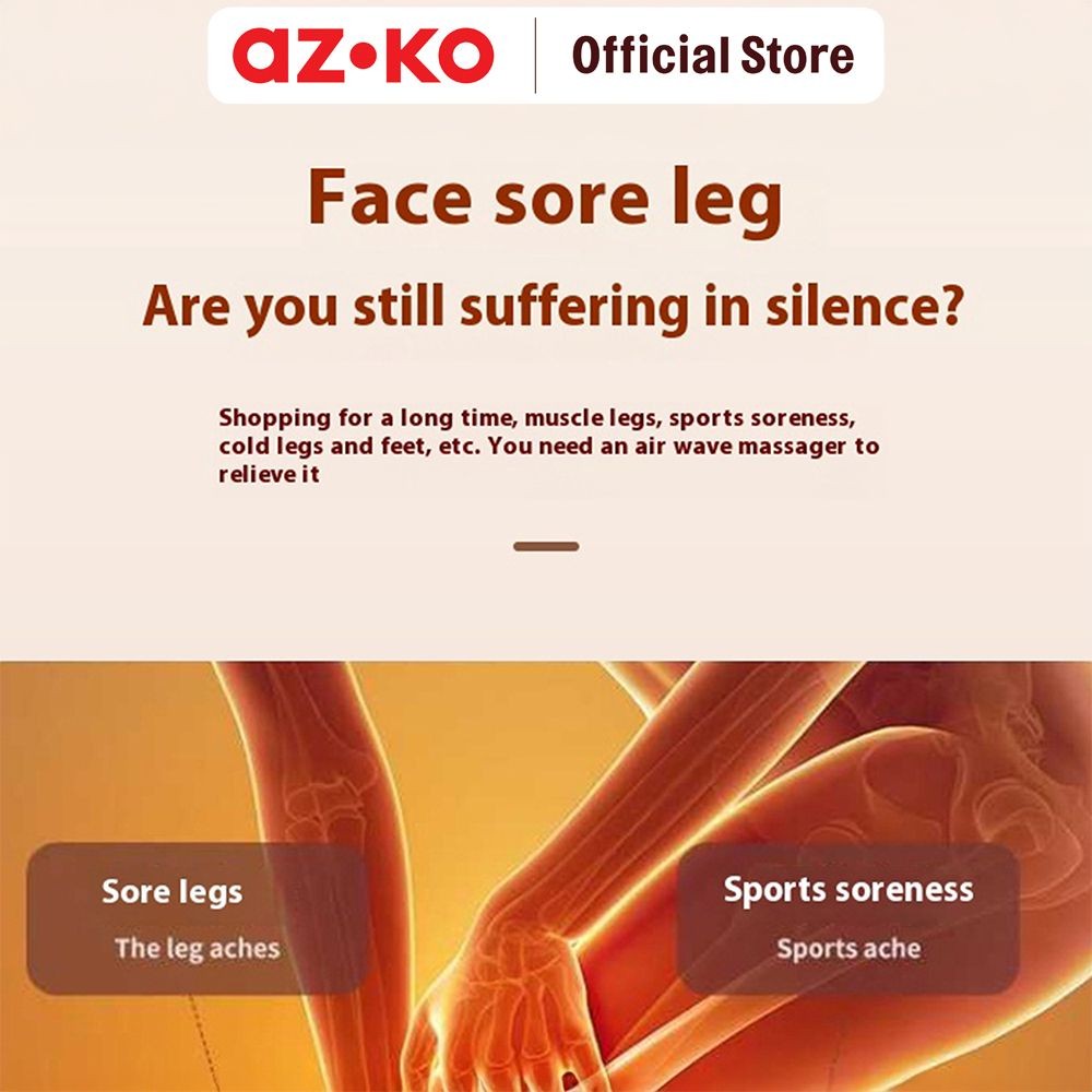 Azko Lexata Alat Pijat Kaki Air Compression Ly 5