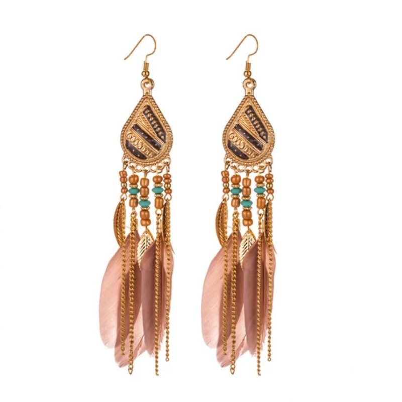 Anting Bohemian Bulu 1