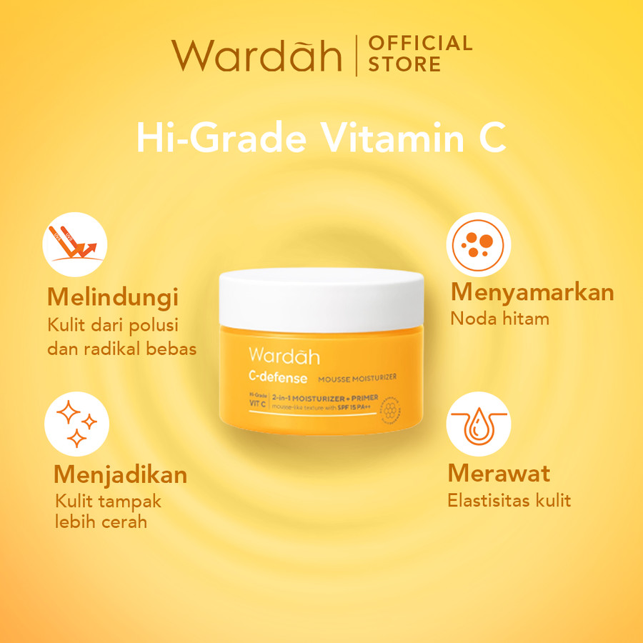 Paragon Technology and Innovation Wardah C-Defense Mousse Moisturizer 