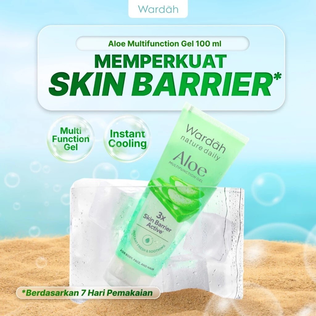 Paragon Technology and Innovation Wardah Nature Daily Aloe Multifunction Gel 
