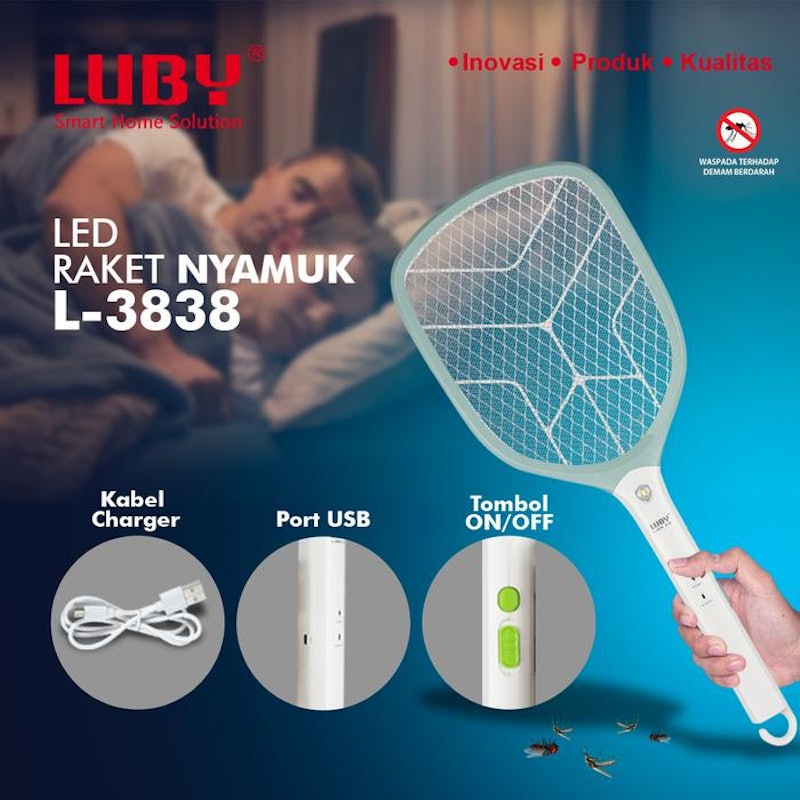 Luby Raket Nyamuk Elektrik 4
