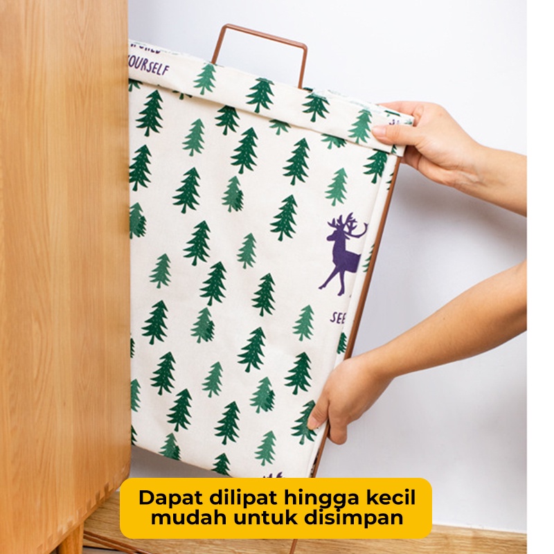 Megam Official Store Laundry Bag Motif Lipat HSB217