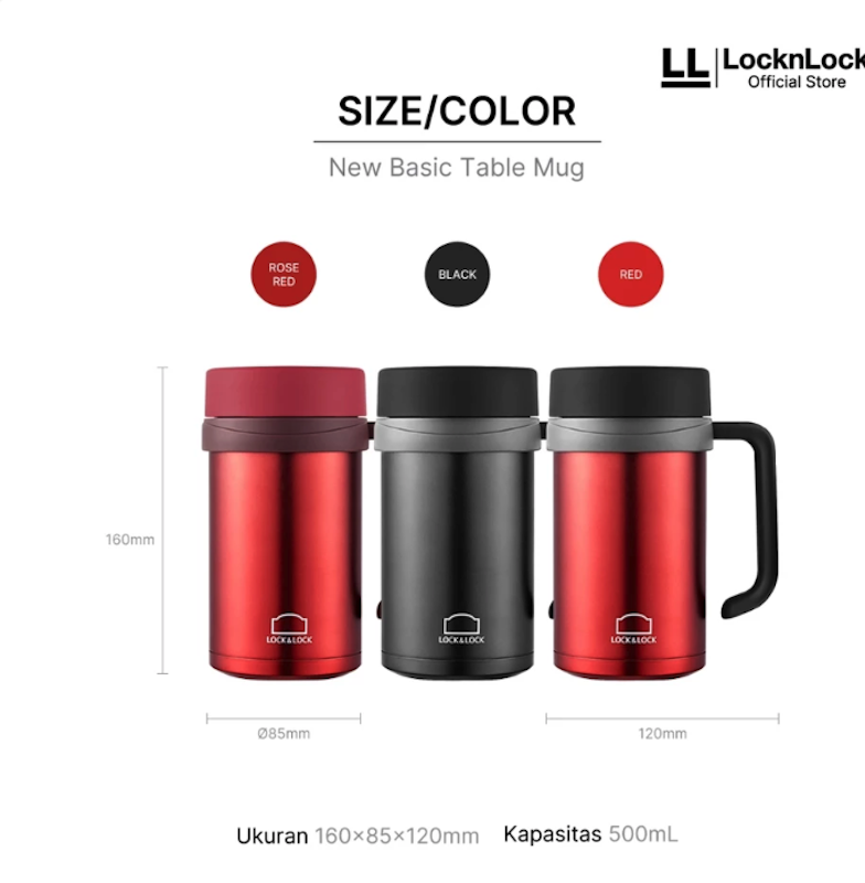 LocknLock New Basic Outdoor Mug Cup 3