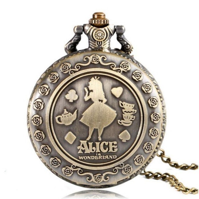 Alice in Wonderland Goodies Pocket Watch
