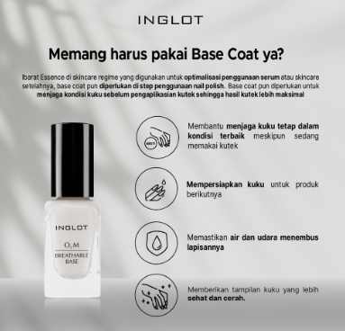 INGLOT Cosmetics O2M Breathable Base