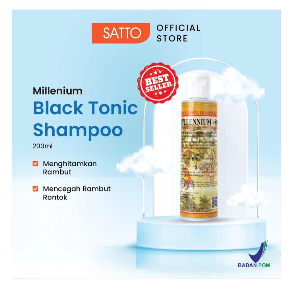 Cipta Karya Utama Satto Millenium Black Tonic Shampoo
