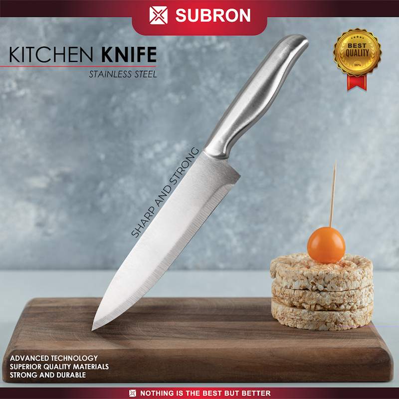Subron Pisau Dapur Stainless 5