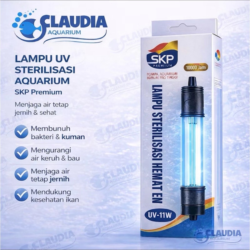 Sakkai Pro Lampu UV Sterilisasi Aquarium SKP Premium 2