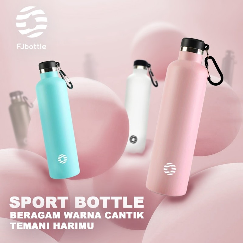FJbottle Botol Minum Olahraga Stainless Steel 1 Liter 2