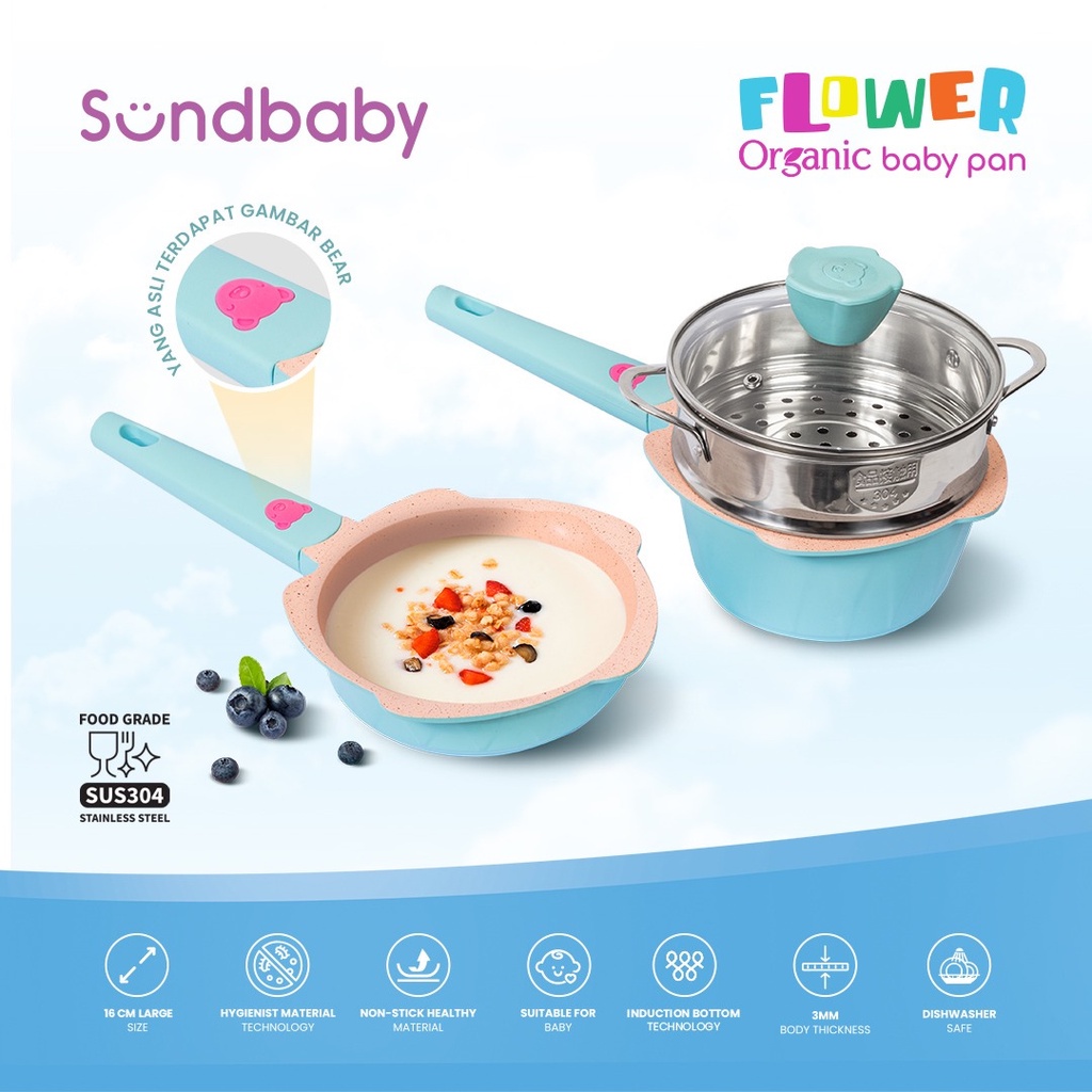BOLDë Sundbaby Flower Organic Baby Pan 2