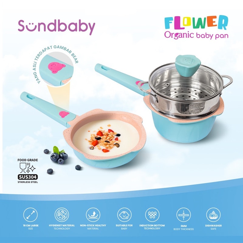 BOLDë Sundbaby Flower Organic Baby Pan 2