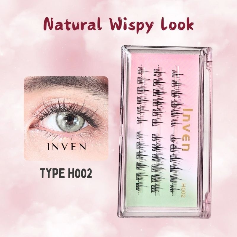 INVEN INVEN Premium Eyelash Natural Wispy Look H002