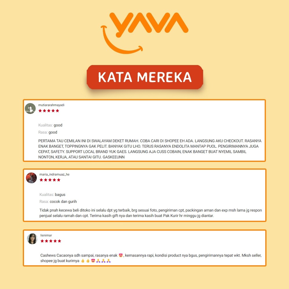 East Indo Fair Trading YAVA Wild Harvested Cashews Sweet & Spicy