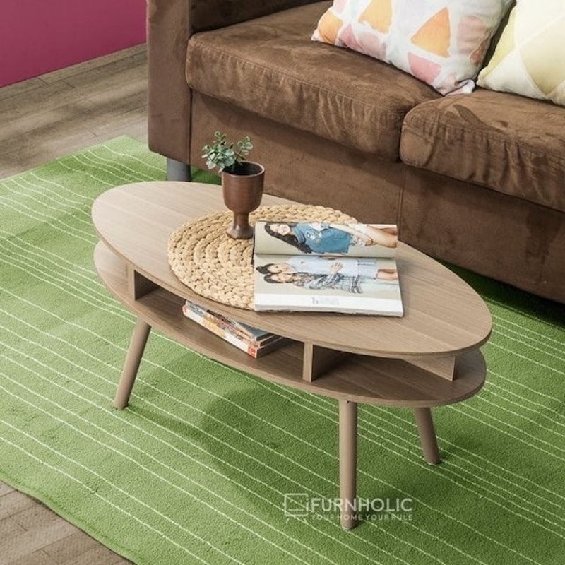 Pieree Oval Coffee Table 1