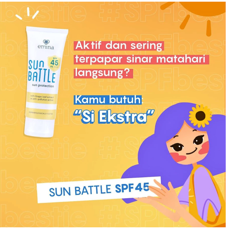 Sun Battle Sun Protection SPF 45 PA+++ 3