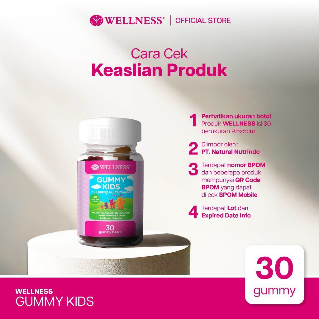 Natural Nutrindo Wellness Gummy Kids
