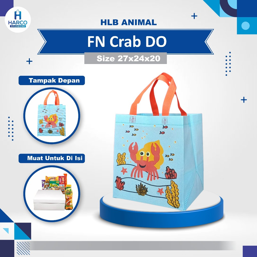 Tas Spunbond Kotak Nasi Animal 4