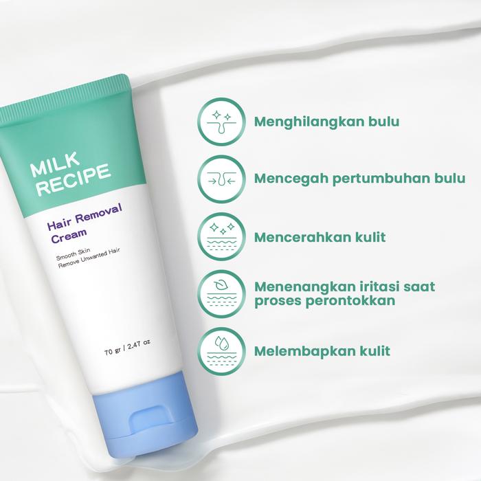 Milk Recipe Hair Removal Cream