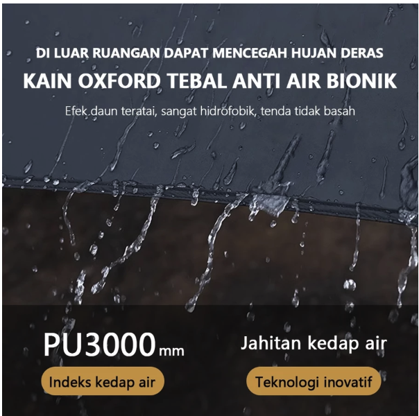  Keephike Tenda Atap Ruang Besar 6-8 Orang