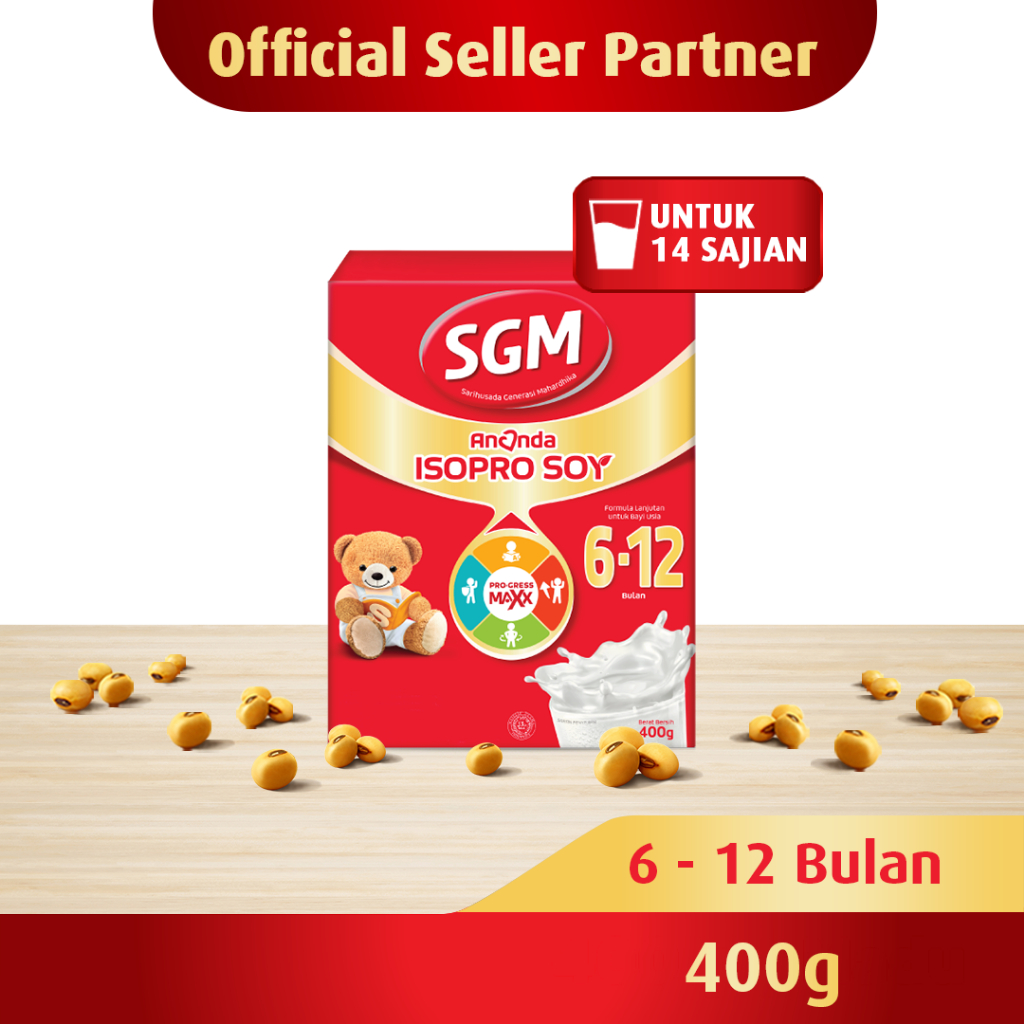Sarihusada Generasi Mahardhika SGM Ananda Isopro Soy 6-12 Bulan