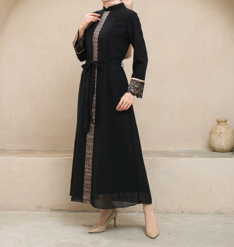 EPC Fashion EPC Gamis Noura Black Midnight Morocco Series