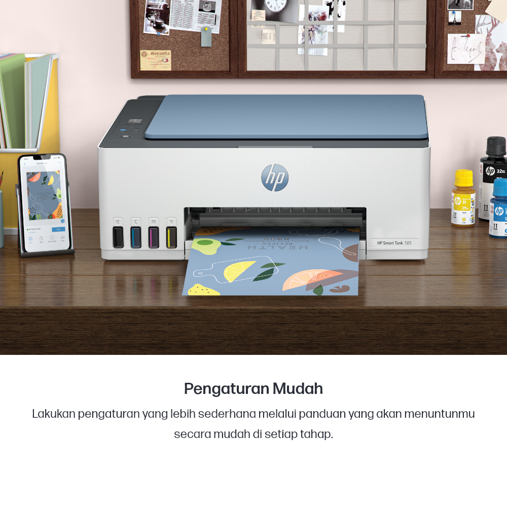 Hewlett Packard Indonesia HP Smart Ink Tank 580