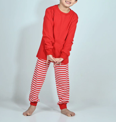 Mini Cottons Piyama Set Stripe Salur  5