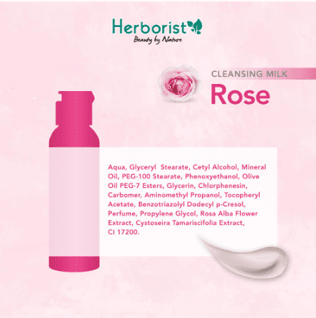Victoria Care Indonesia Herborist Rose Cleansing Milk 