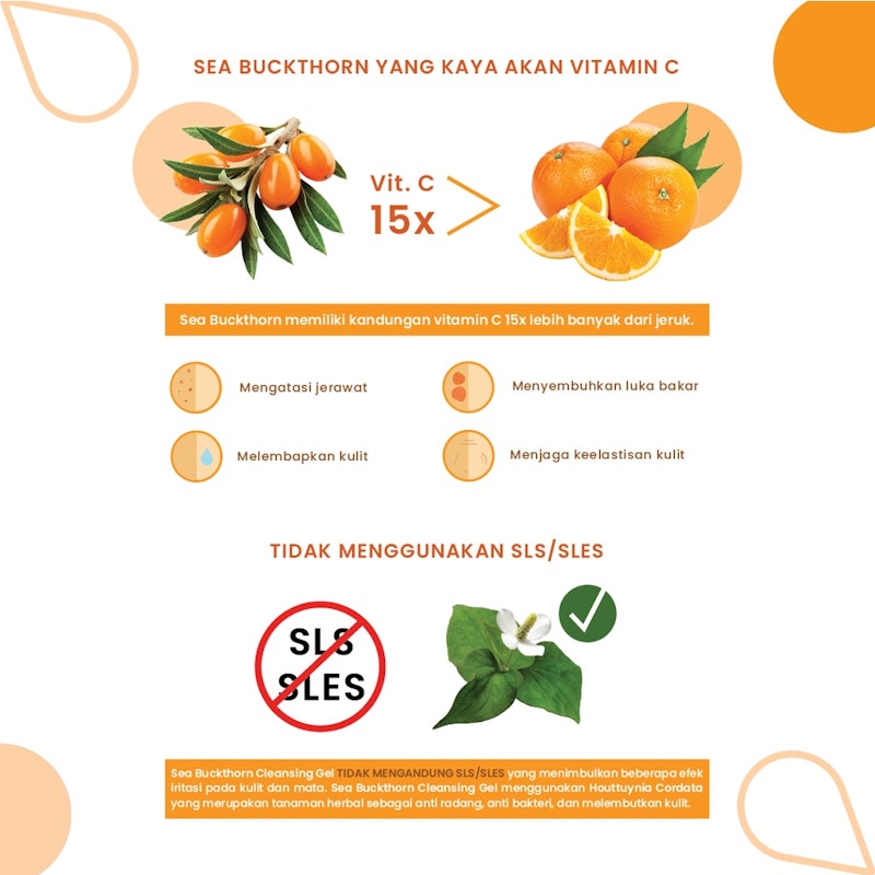 KLEVERU Sea Buckthorn Cleansing Gel 3