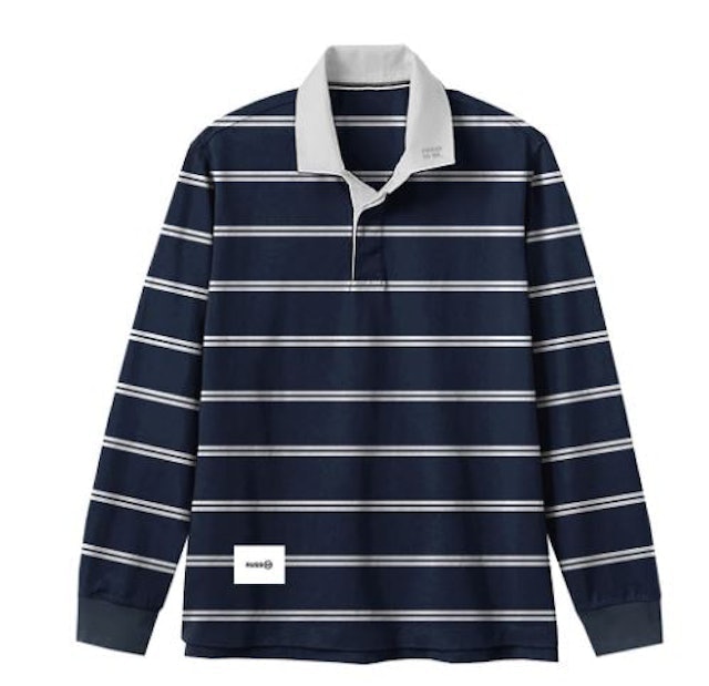 Tshirt Kaos Pria Long Sleeve Scrum Navy 1