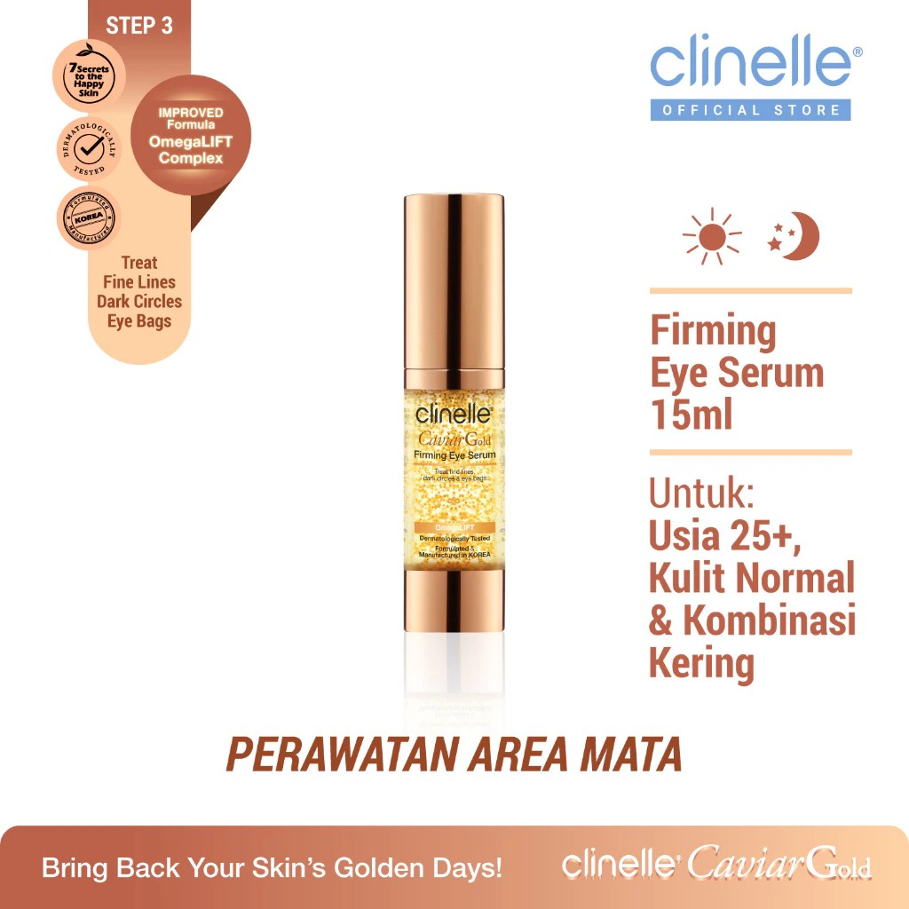 CLINELLE Caviar Gold Firming Eye Serum