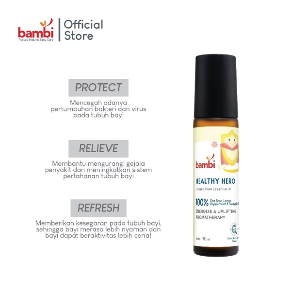 Bambi Healthy Hero Infused Pure Essential Oil  4