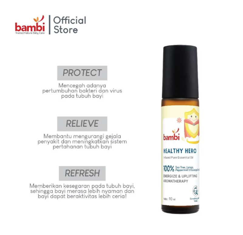 Bambi Healthy Hero Infused Pure Essential Oil 4