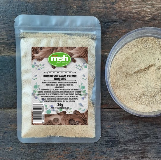 MSH Rempah MSH Bumbu Sop Ayam Premix Non MSG