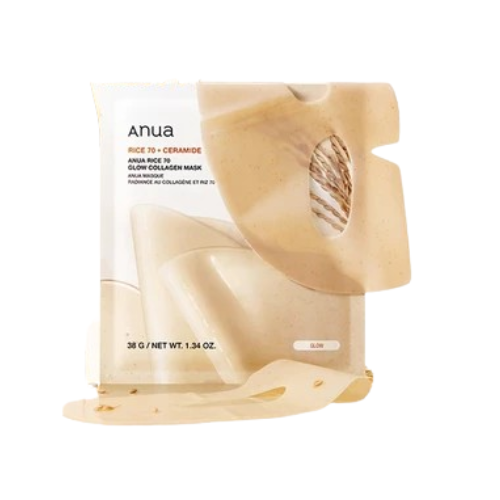 Anua Rice 70 Glow Collagen Mask 1ea 1