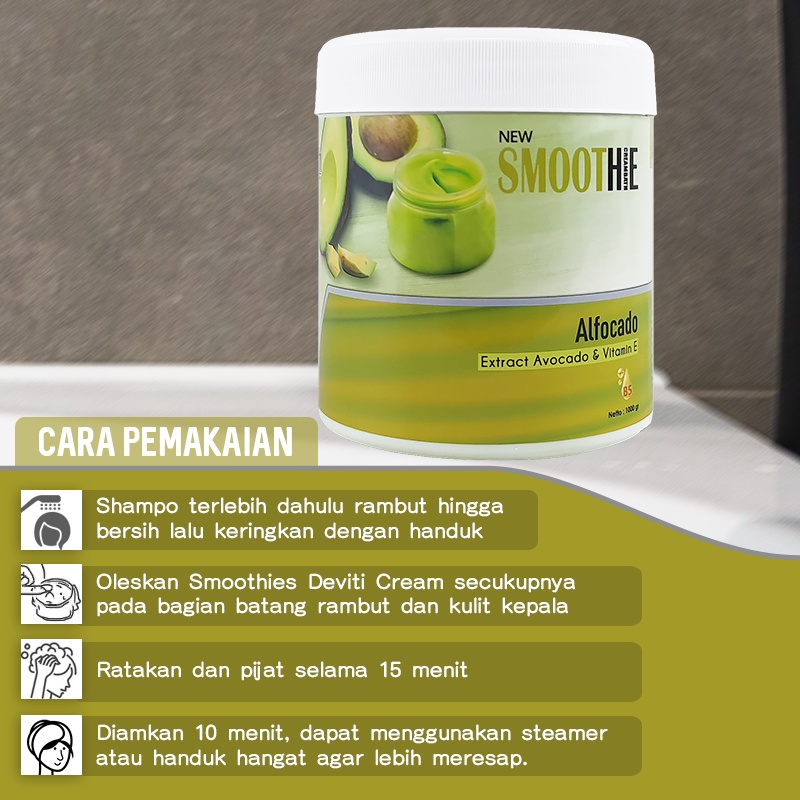 deviti Smoothie Creambath Alfocado 5
