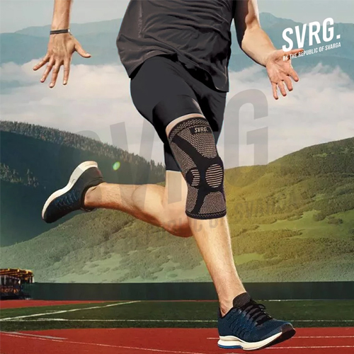 The Republic of Svarga Svarga Compression Knee Sleeve 