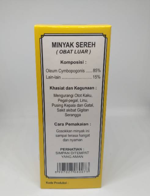 Walikukun Minyak Sereh 2