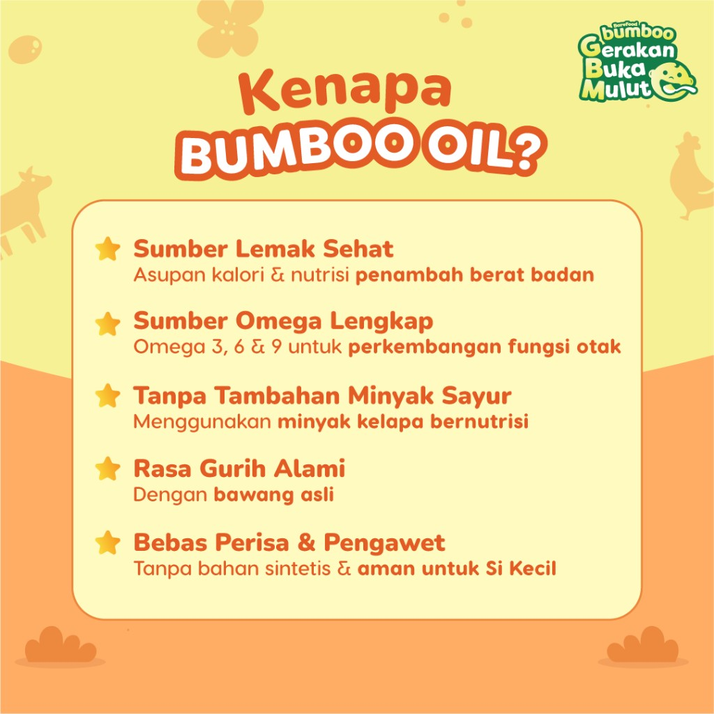 Inovasi Pangan Nusantara BUMBOO Beef Fat Oil